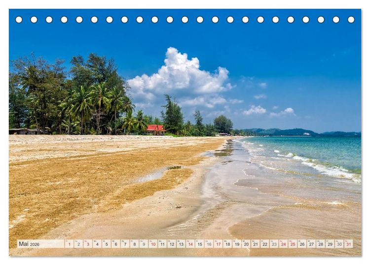 Produktbild: Thailand Impressionen (Tischkalender 2026 DIN A5 quer), CALVENDO Monatskalender