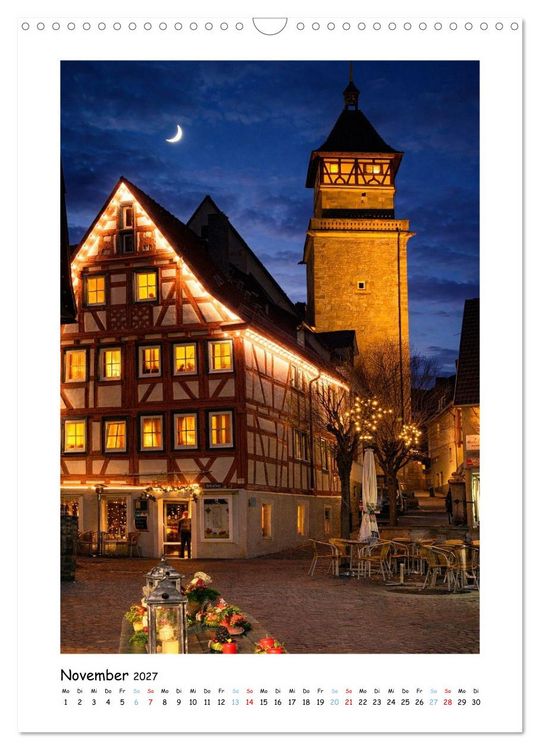 Produktbild: Unterwegs in und um Waiblingen (Wandkalender 2027 DIN A3 hoch), CALVENDO Monatskalender