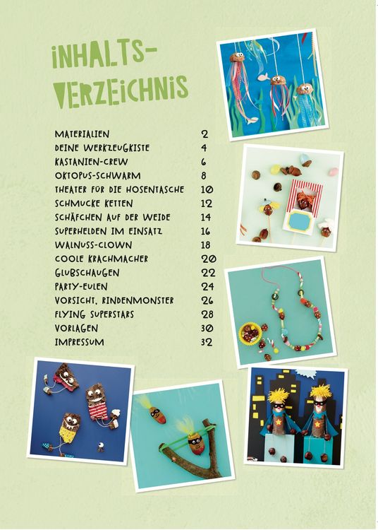 Produktbild: Kreativ-Set Basteln mit Naturmaterial