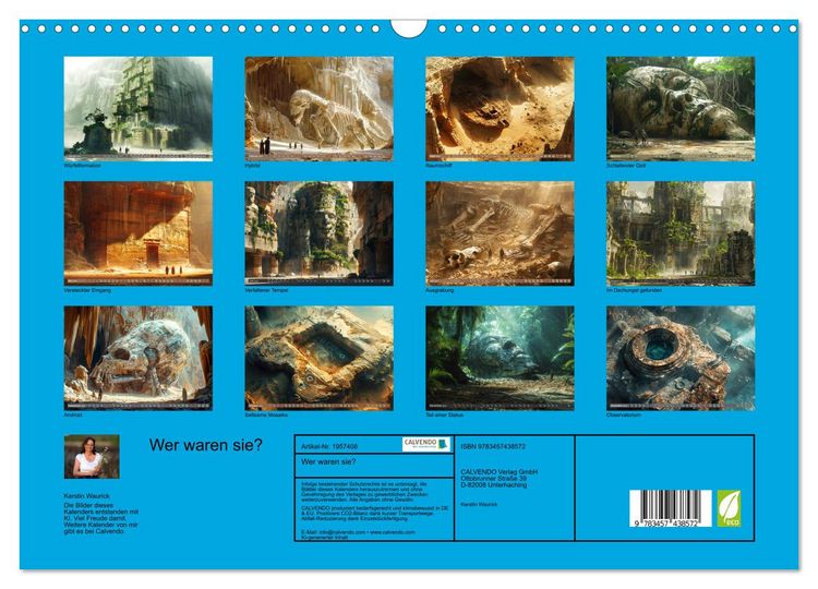 Produktbild: Wer waren sie? (Wandkalender 2026 DIN A3 quer), CALVENDO Monatskalender