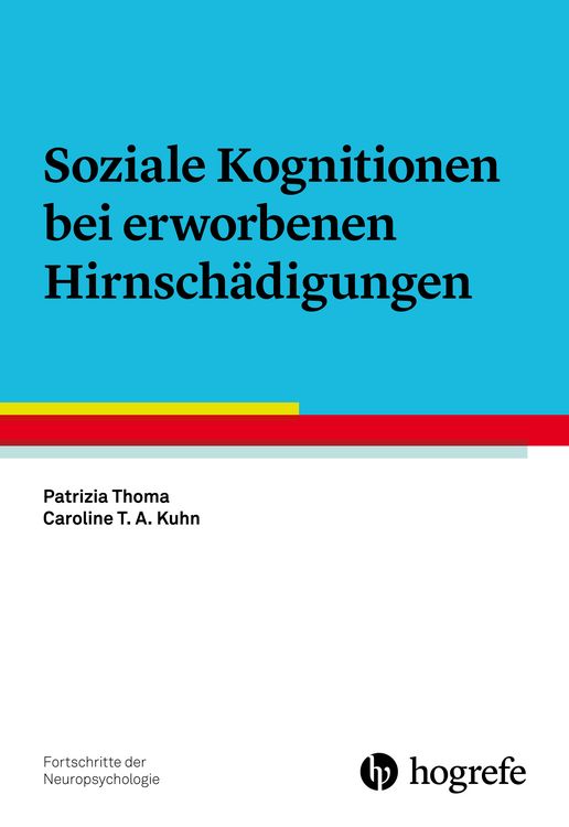 Produktbild: Soziale Kognitionen bei erworbenen Hirnsch&auml;digungen