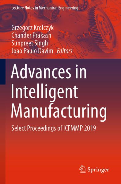 Produktbild: Advances in Intelligent Manufacturing