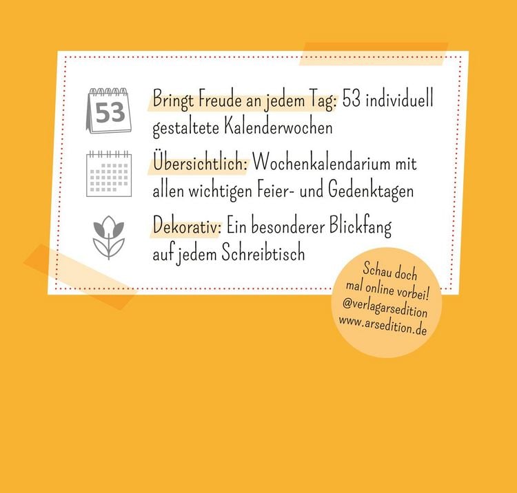 Produktbild: Mini-Wochenkalender Tsch&uuml;ss Arbeit, hallo Ruhestand! 2027