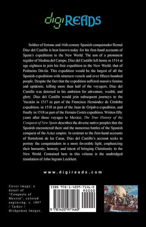 Produktbild: The True History of the Conquest of New Spain