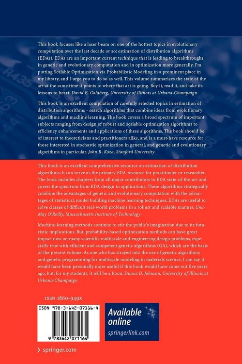 Produktbild: Scalable Optimization via Probabilistic Modeling