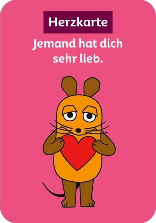Produktbild: Die Maus &ndash; Mutmachkarten
