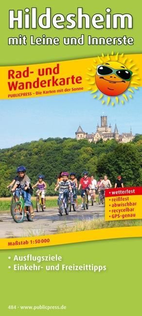Produktbild: Rad- und Wanderkarte Hildesheim mit Leine