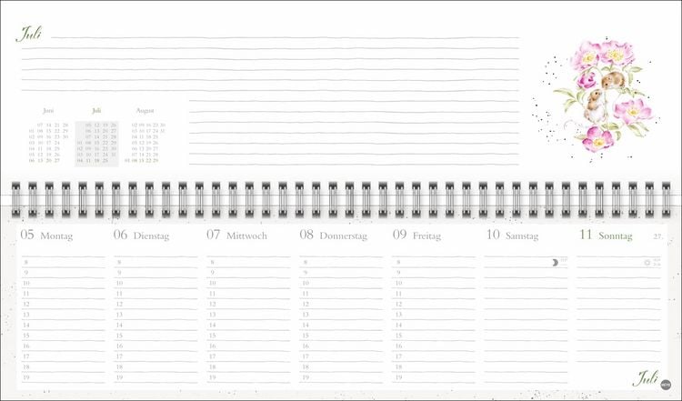 Produktbild: Hannah Dale : Wochenquerplaner 2027