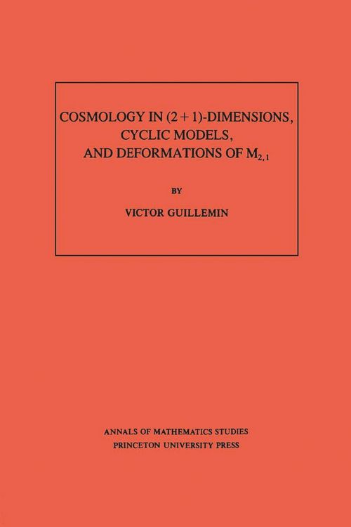 Produktbild: Cosmology in (2 + 1) -Dimensions, Cyclic Models, and Deformations of M2,1