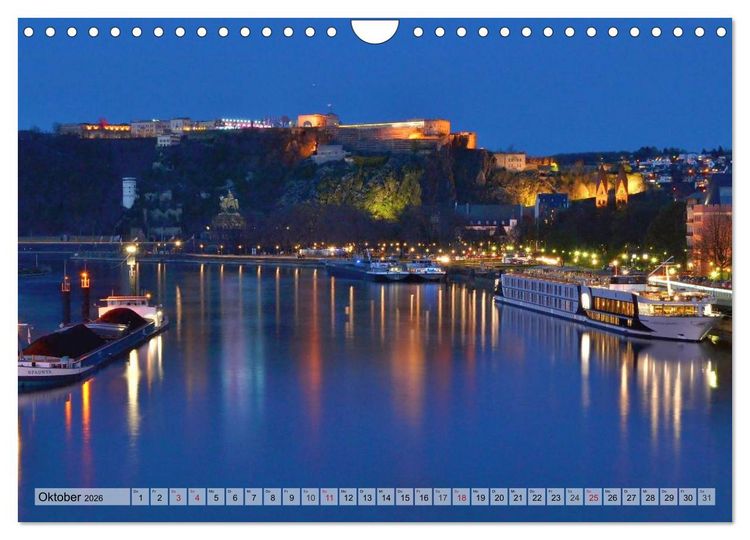 Produktbild: Der Koblenz Kalender (Wandkalender 2026 DIN A4 quer), CALVENDO Monatskalender
