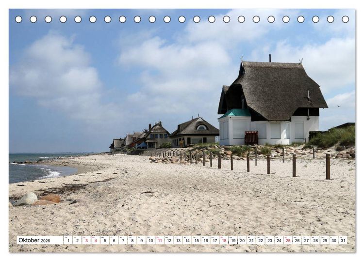 Produktbild: K&uuml;stenort Heiligenhafen (Tischkalender 2026 DIN A5 quer), CALVENDO Monatskalender