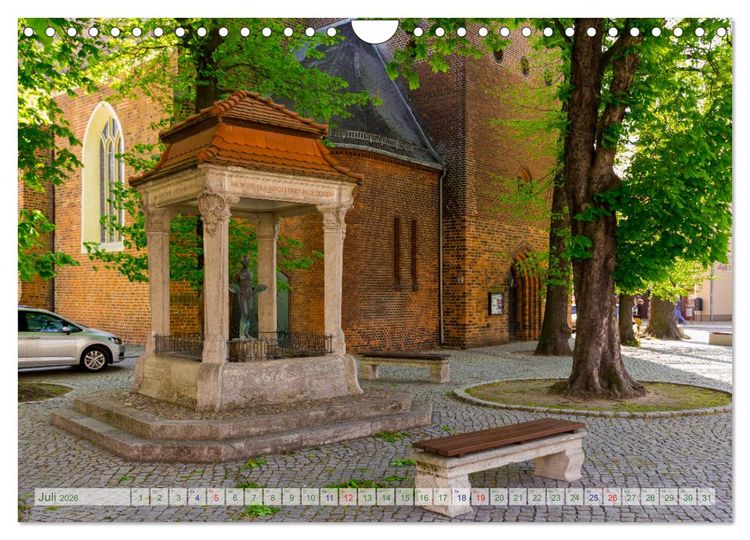 Produktbild: Bad Liebenwerda im Fr&uuml;hling (Wandkalender 2026 DIN A4 quer), CALVENDO Monatskalender