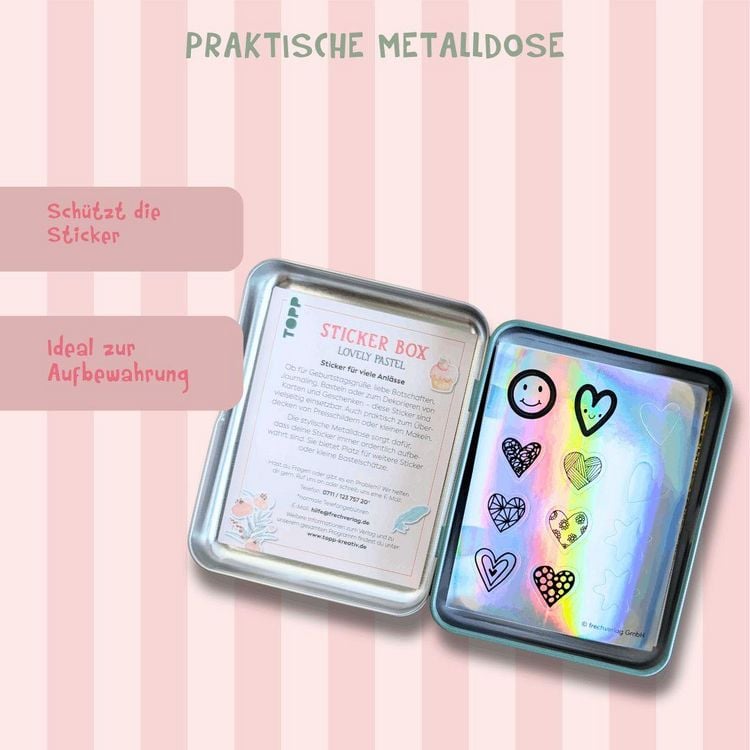 Produktbild: Sticker Box - Lovely Pastel