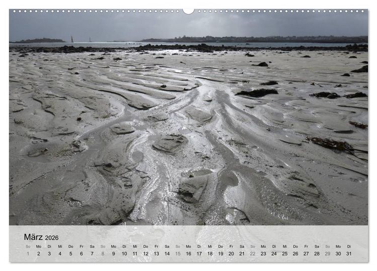 Produktbild: Bretagne - Wildnis Finist&egrave;re (hochwertiger Premium Wandkalender 2026 DIN A2 quer), Kunstdruck in Hochglanz