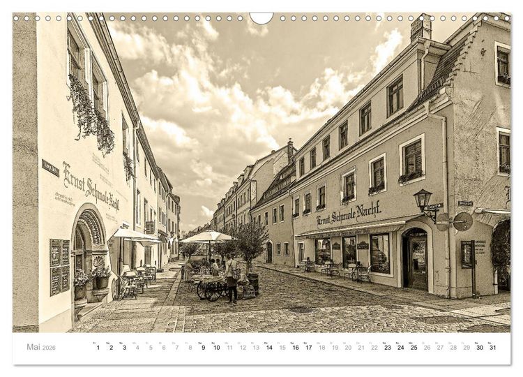 Produktbild: Nostalgiekalender Pirna (Wandkalender 2026 DIN A3 quer), CALVENDO Monatskalender