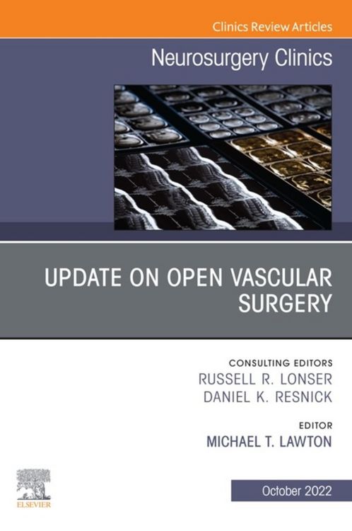 Produktbild: Update on Open Vascular Surgery, An Issue of Neurosurgery Clinics of North America, E-Book