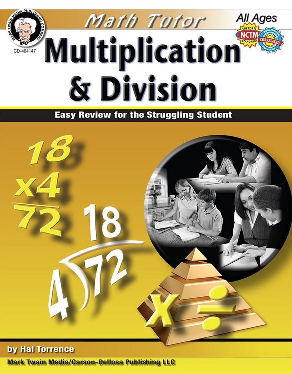 Produktbild: Math Tutor: Multiplication and Division, Ages 9 - 14