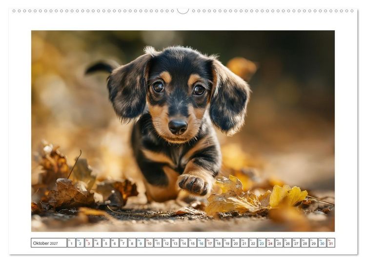 Produktbild: Kleine Beine, gro&szlig;es Gl&uuml;ck (hochwertiger Premium Wandkalender 2027 DIN A2 quer), Kunstdruck in Hochglanz