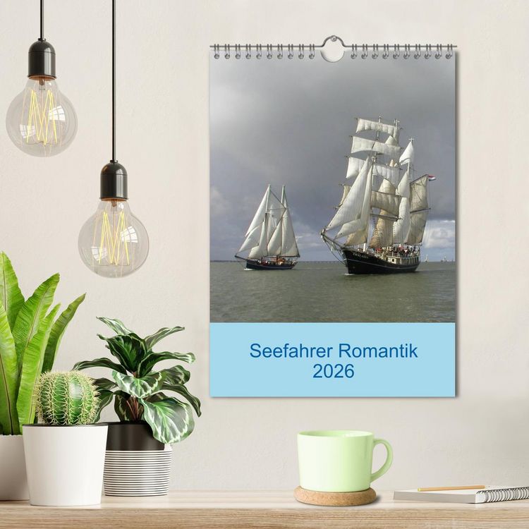 Produktbild: Seefahrer Romantik 2026 (Wandkalender 2026 DIN A4 hoch), CALVENDO Monatskalender