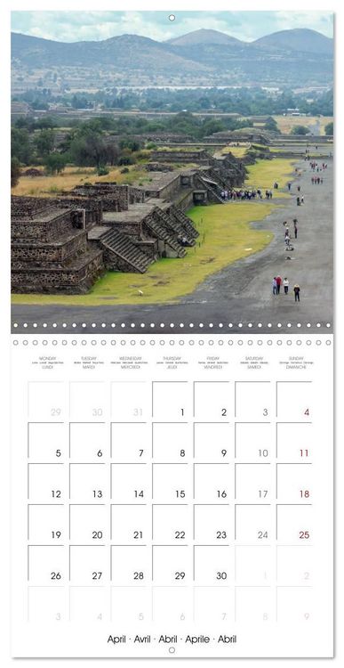 Produktbild: COLOURS OF MEXICO (Wall Calendar 2027 12 &times; 12 Inch) CALVENDO 12 Month Wall Calendar