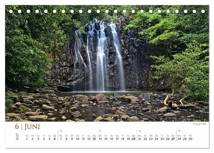 Produktbild: Australien - Cairns-Brisbane (Tischkalender 2027 DIN A5 quer), CALVENDO Monatskalender
