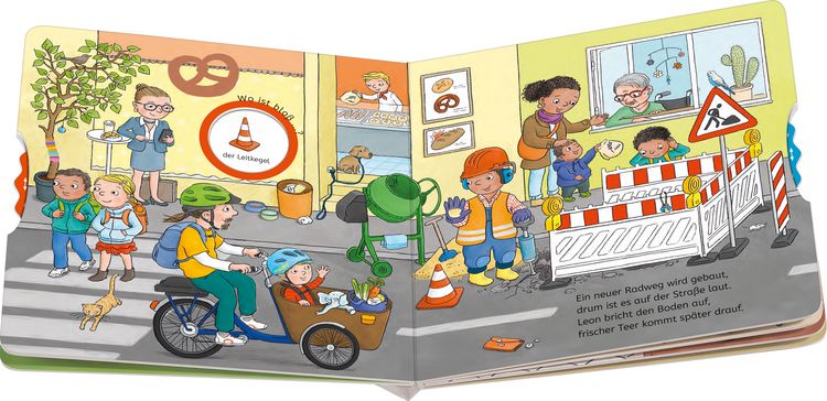 Produktbild: Wo ist blo&szlig; &hellip;? - Mein Baustellen-Buch zum Sachen suchen