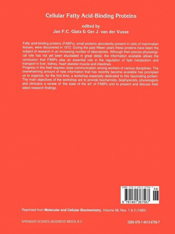 Produktbild: Cellular Fatty Acid-binding Proteins