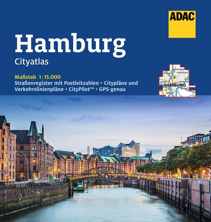 Produktbild: ADAC Cityatlas Hamburg 1:15.000