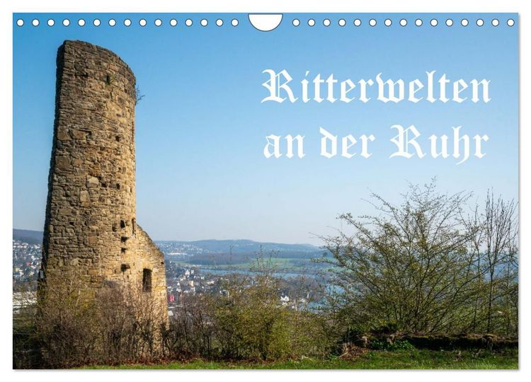Produktbild: Ritterwelten an der Ruhr (Wandkalender 2027 DIN A4 quer), CALVENDO Monatskalender