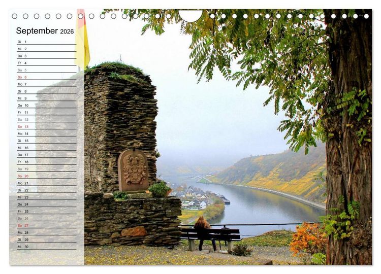 Produktbild: Eine Perle an der Mosel - Beilstein (Wandkalender 2026 DIN A4 quer), CALVENDO Monatskalender
