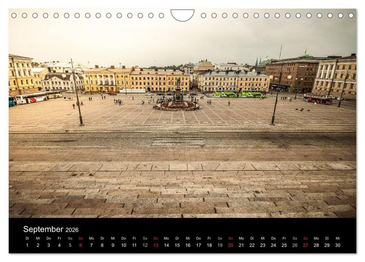 Produktbild: Helsinki / Besuchen - Entdecken - Erleben (Wandkalender 2026 DIN A4 quer), CALVENDO Monatskalender