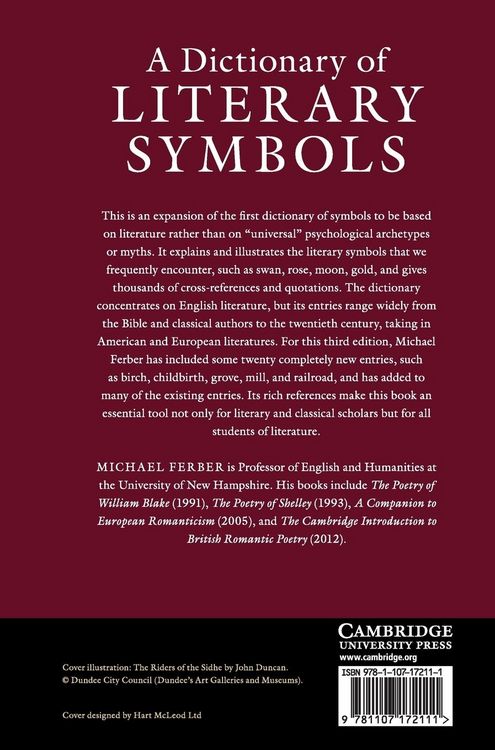 Produktbild: A Dictionary of Literary Symbols