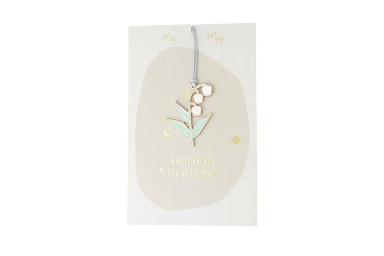 Produktbild: R&auml;der Kette Geburtsblume - Maigl&ouml;ckchen