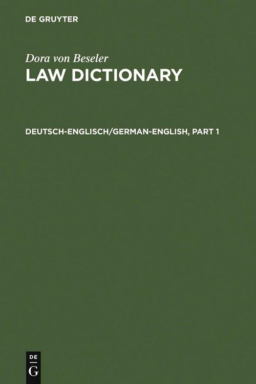 Produktbild: Deutsch-Englisch/German-English