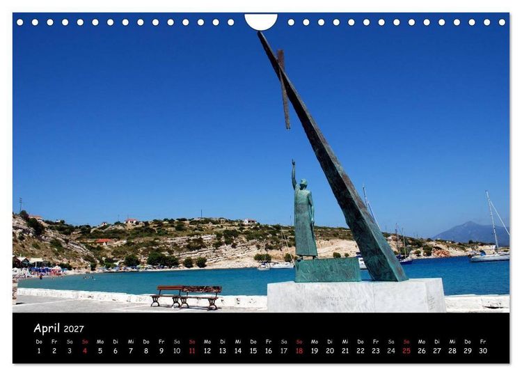 Produktbild: Griechenland - Insel Samos (Wandkalender 2027 DIN A4 quer), CALVENDO Monatskalender