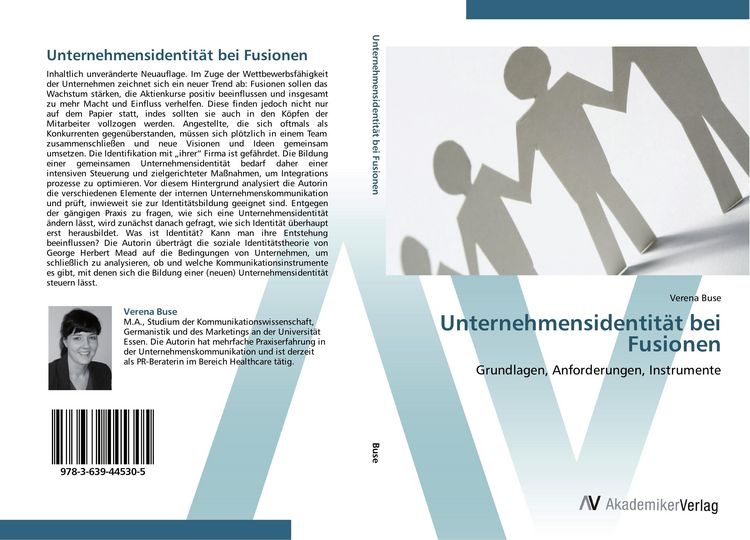 Produktbild: Unternehmensidentit&auml;t bei Fusionen