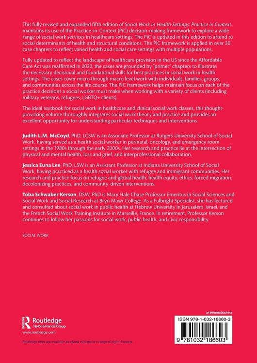 Produktbild: Social Work in Health Settings