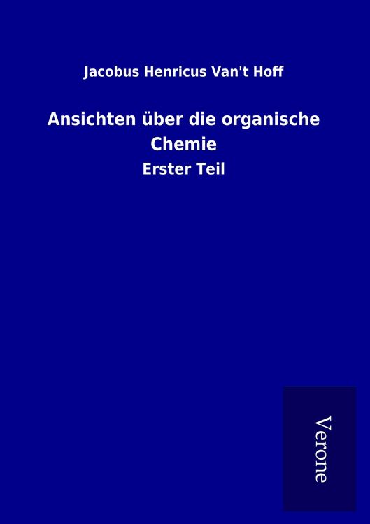 Produktbild: Ansichten &uuml;ber die organische Chemie