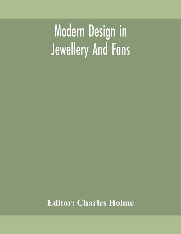 Produktbild: Modern Design In Jewellery And Fans
