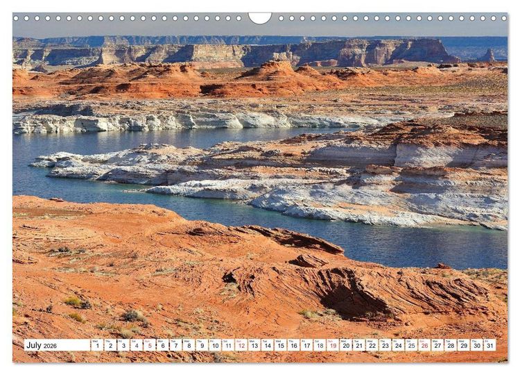 Produktbild: Spectacular Rock Formations in the Western US (Wall Calendar 2026 DIN A3 landscape), CALVENDO 12 Month Wall Calendar