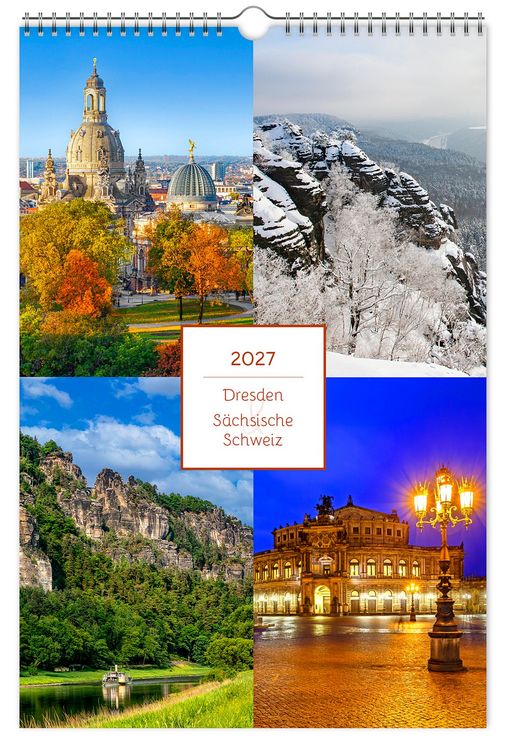 Produktbild: Kalender Dresden und S&auml;chsische Schweiz 2027