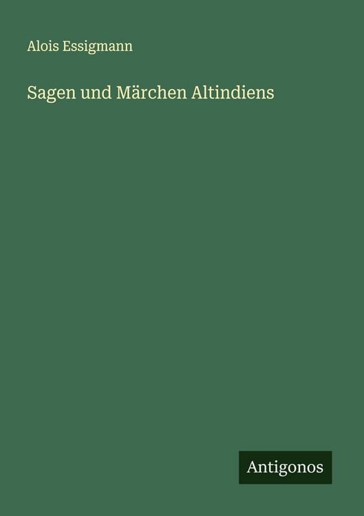 Produktbild: Sagen und M&auml;rchen Altindiens