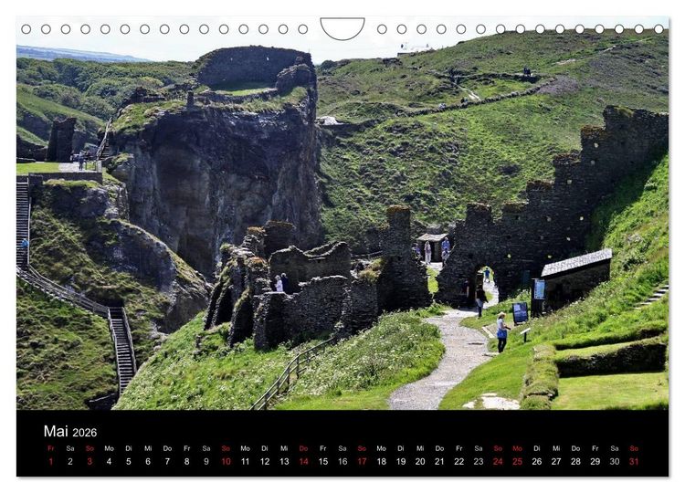 Produktbild: S&uuml;dwestengland (Wandkalender 2026 DIN A4 quer), CALVENDO Monatskalender