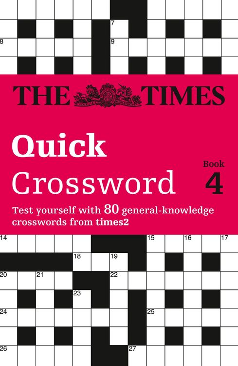 Produktbild: The Times Quick Crossword Book 4