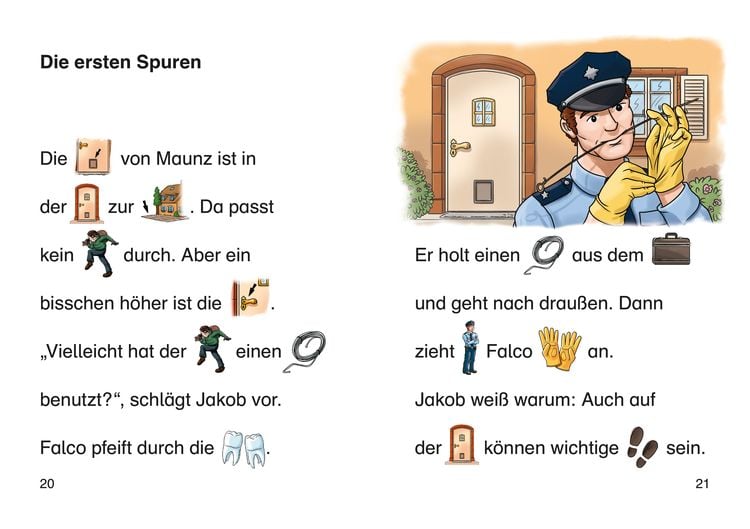 Produktbild: Bildermaus - Mit der Polizei auf Spurensuche