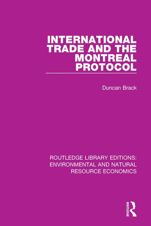 Produktbild: International Trade and the Montreal Protocol