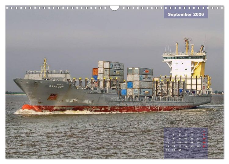 Produktbild: Faszination Seefahrt (Wandkalender 2026 DIN A3 quer), CALVENDO Monatskalender