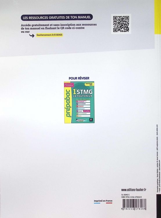 Produktbild: Nouveau tremplin management 1re