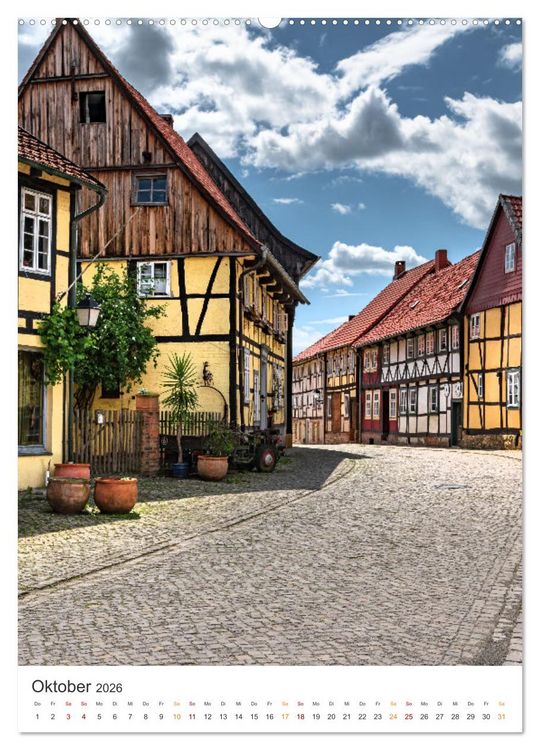 Produktbild: Die Stadt Hornburg (Wandkalender 2026 DIN A2 hoch), CALVENDO Monatskalender