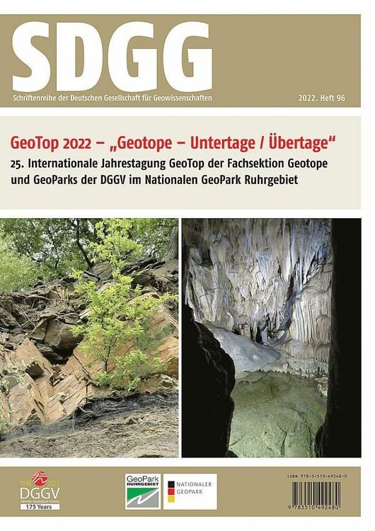 Produktbild: GeoTop 2022 Geotope Untertage/&Uuml;bertage